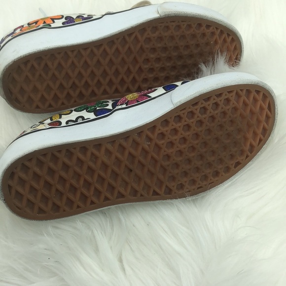 Vans Glitter Daisies Era Platform W(5.0) M(3.5) Sneakers Shoes - Picture 8 of 9
